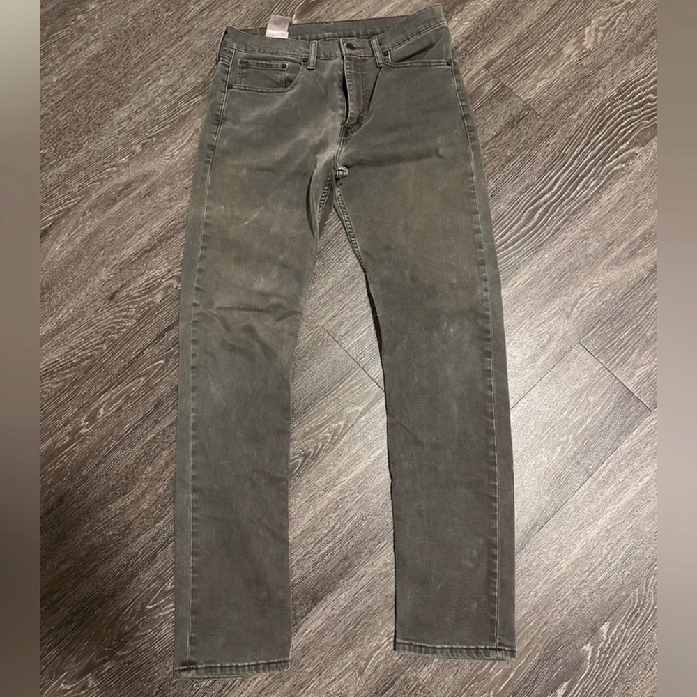Levi's Slim Straight Jeans - Charcoal